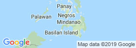 Zamboanga Peninsula map